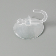 Clear PVC Suction Cup with Hook