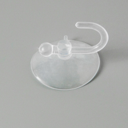 Clear PVC Suction Cup with Hook